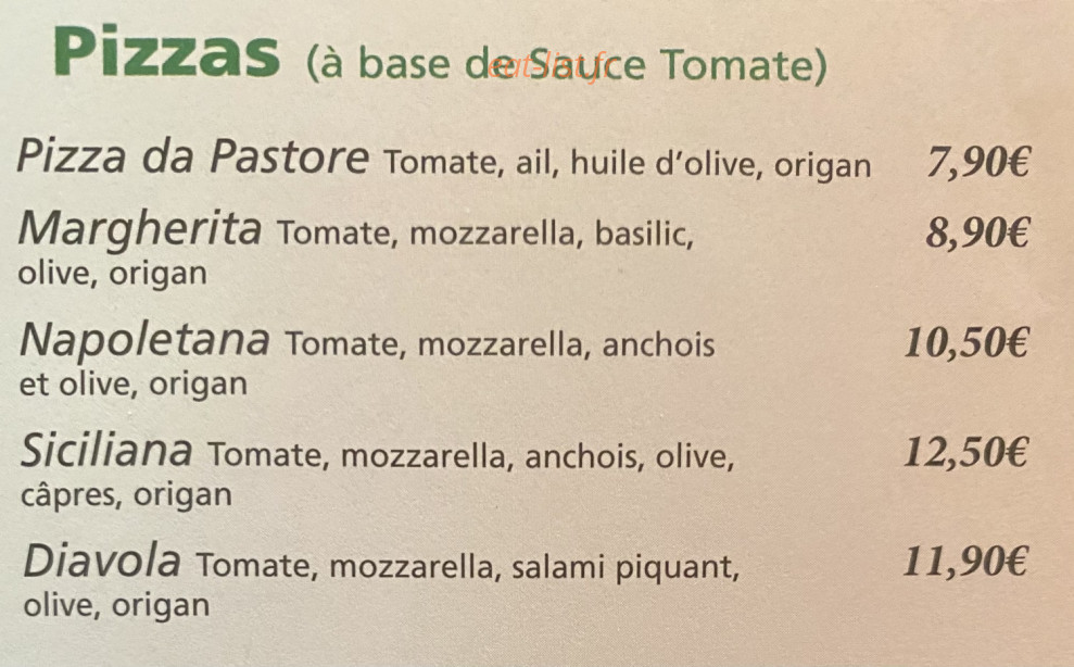 Pignata Colmar — carte page 2
