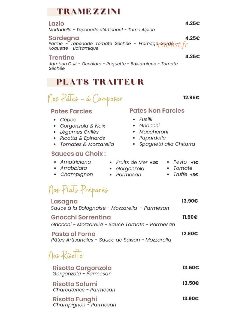 Pumodoro — carte page 3