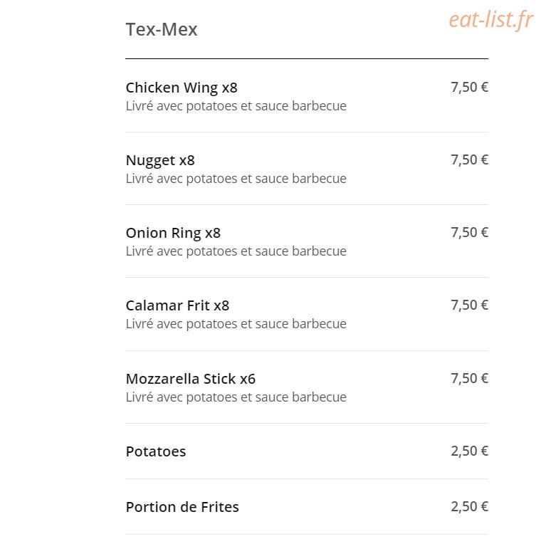 Rapido pizza — carte page 22