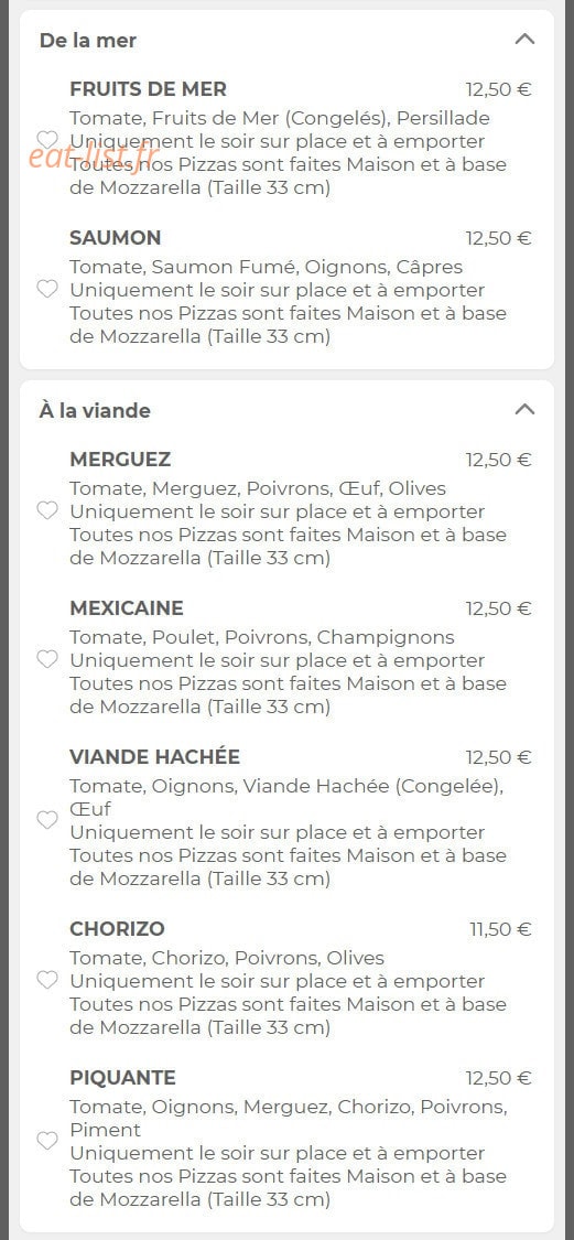 Restaurant Waldeslust — carte page 7