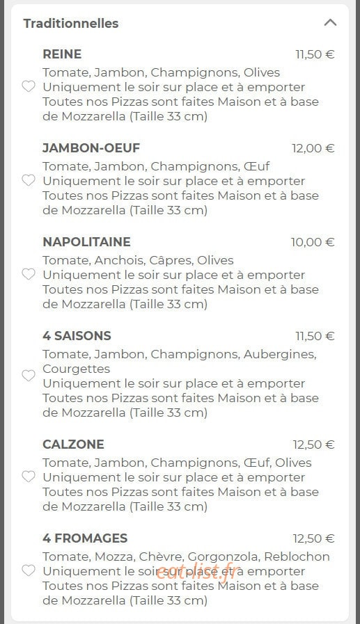 Restaurant Waldeslust — carte page 6