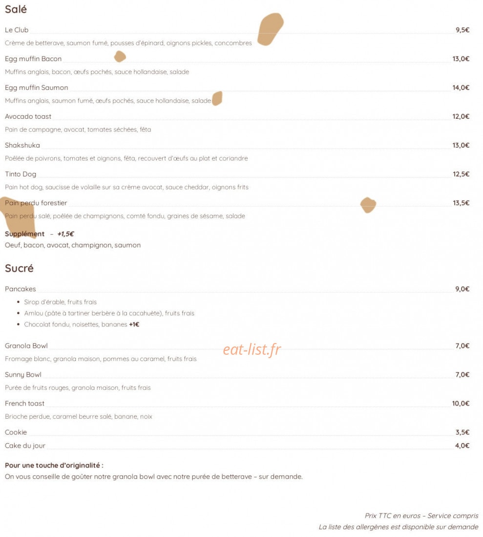 Tinto — carte page 2