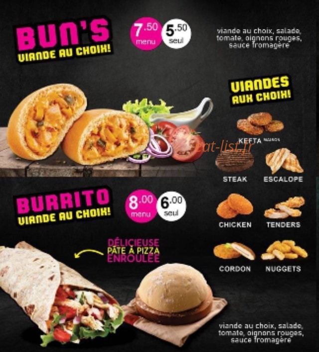 21 Street Food — carte page 6