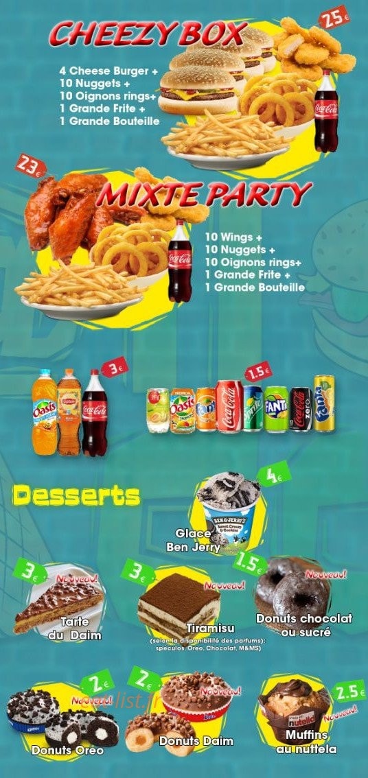 Allo Tacos — carte page 5