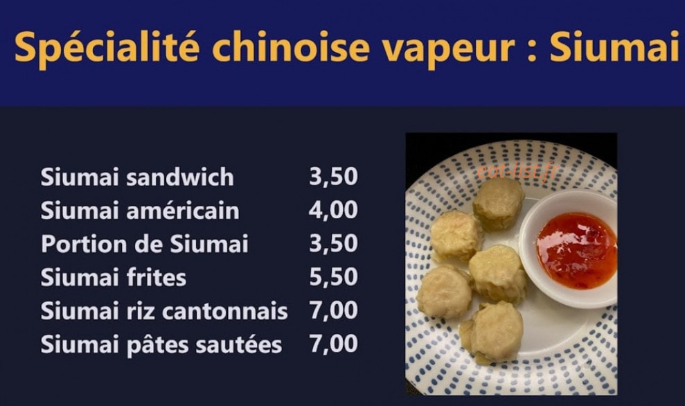 Au Petit Gourmet — carte page 2
