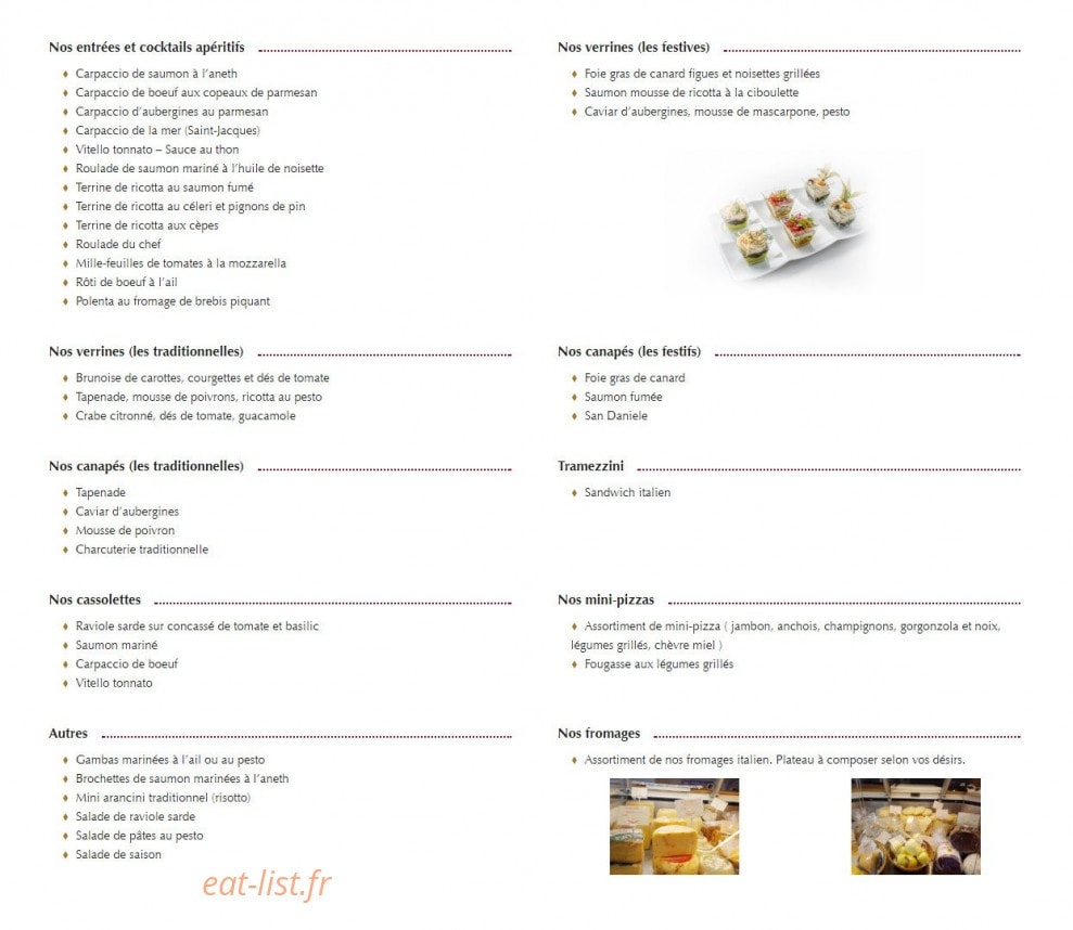 Au village Italien — carte page 1
