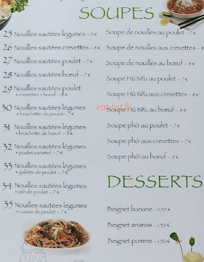 Banh Mi Vietnam — carte page 3