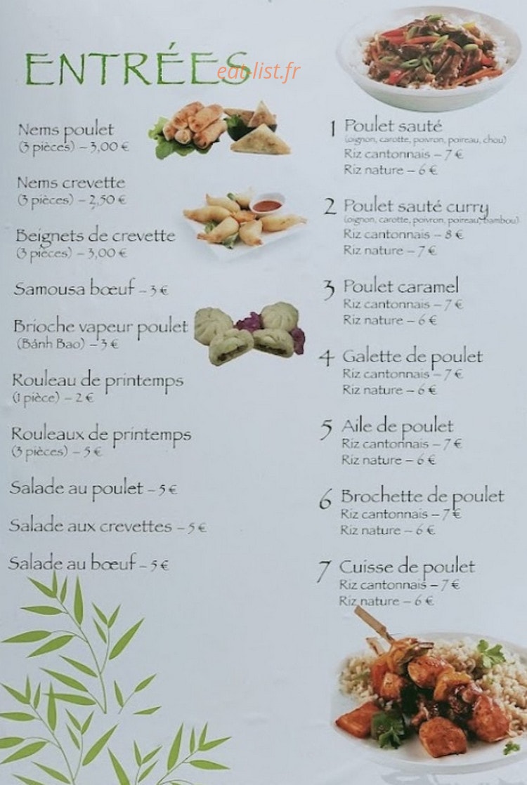 Banh Mi Vietnam — carte page 1