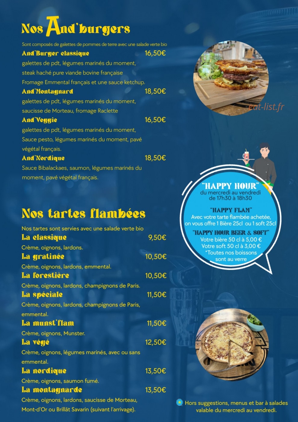 Chez André — carte page 3