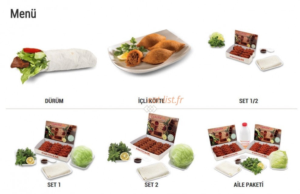 Cigkoftem — carte page 1
