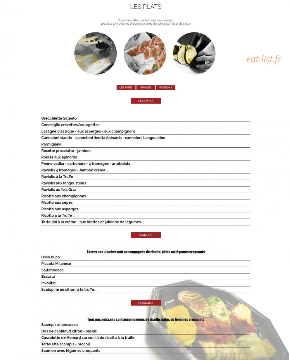 Da Luigi — carte page 2