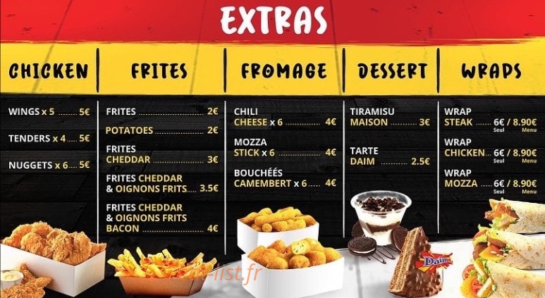 Docteur Burger — carte page 2