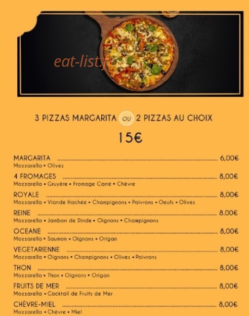Eat House — carte page 4