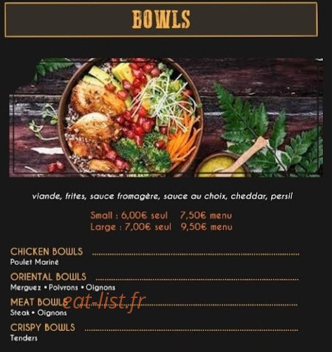 Eat House — carte page 6