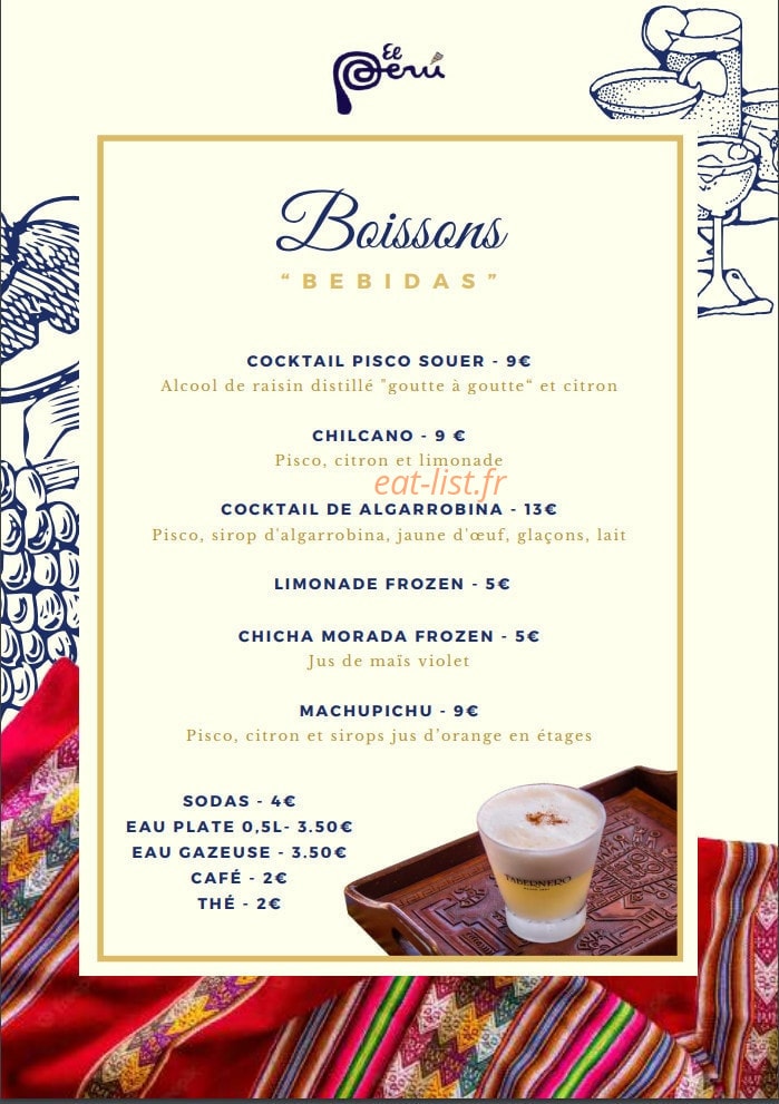 El Perú — carte page 8
