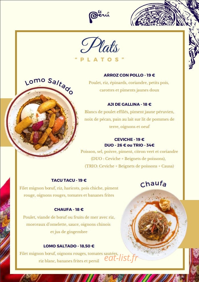 El Perú — carte page 2