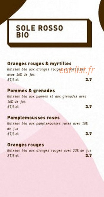 Engel's Coffee — carte page 3