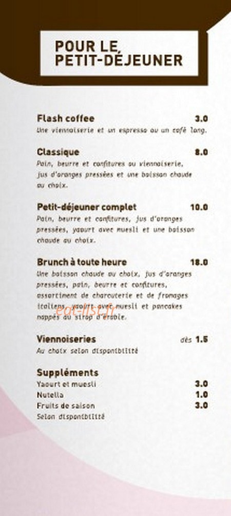Engel's Coffee — carte page 4