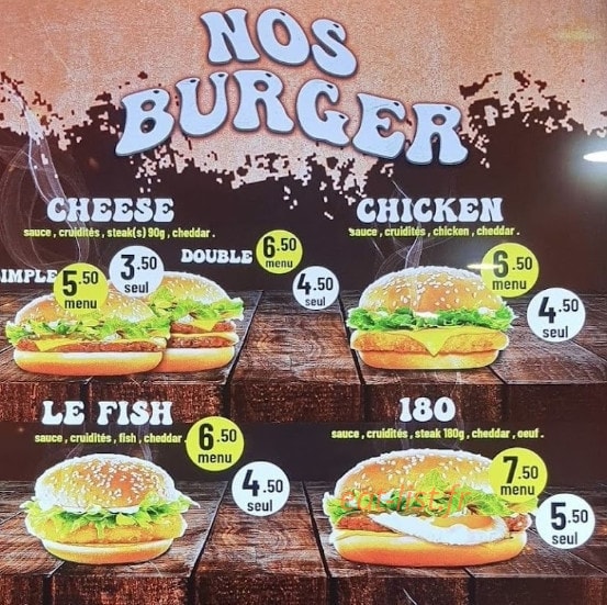 Family food — carte page 3