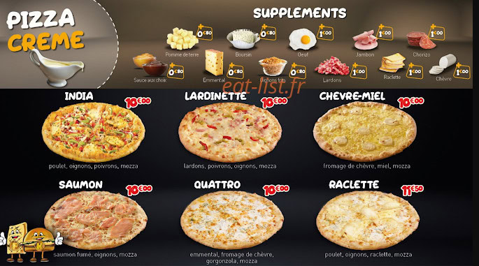 Food Korner — carte page 5
