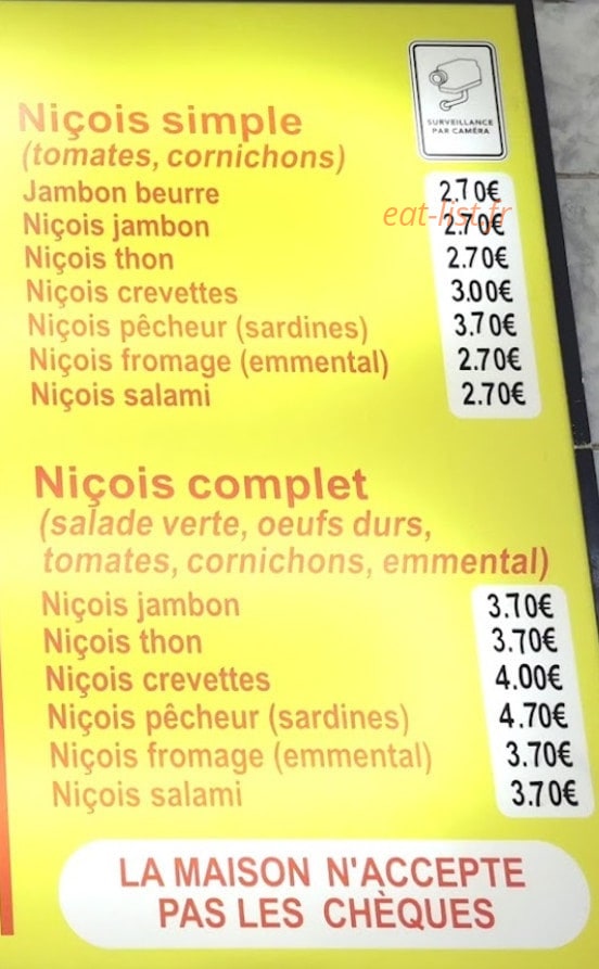 Friterie Alsacienne — carte page 3