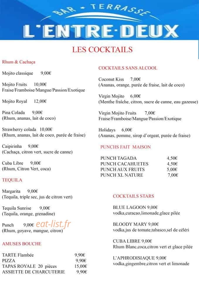 L'Entre 2 — carte page 1