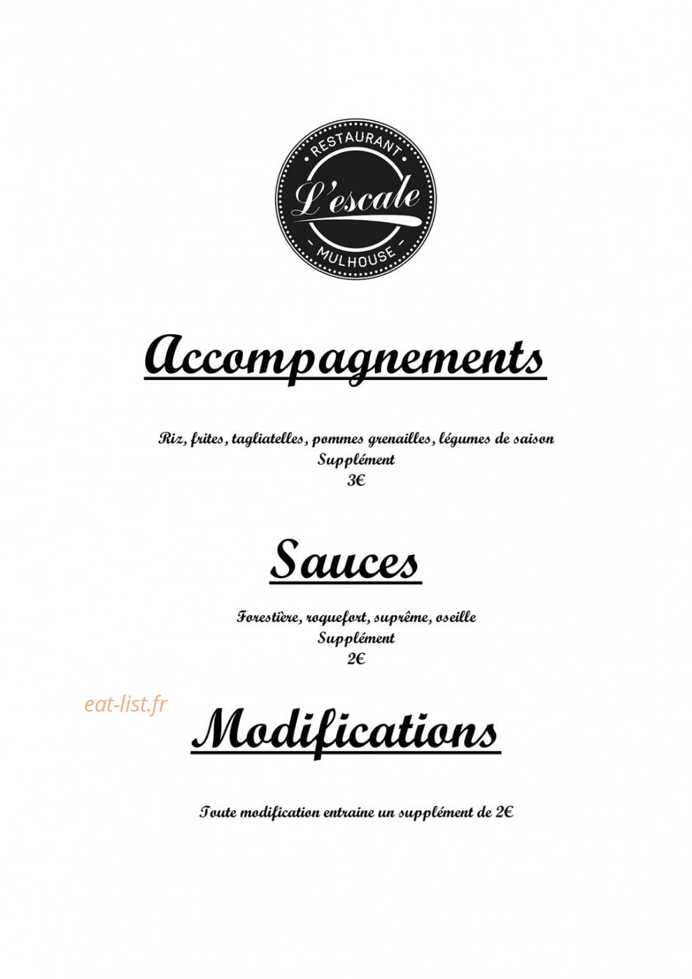 L'escale — carte page 4