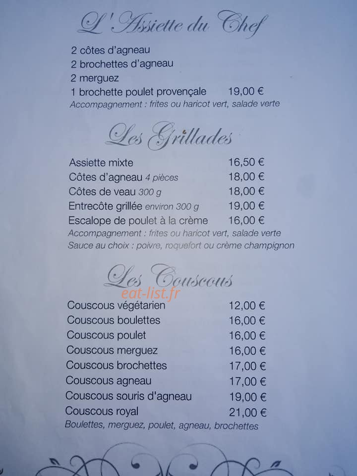 La Brochetterie — carte page 2