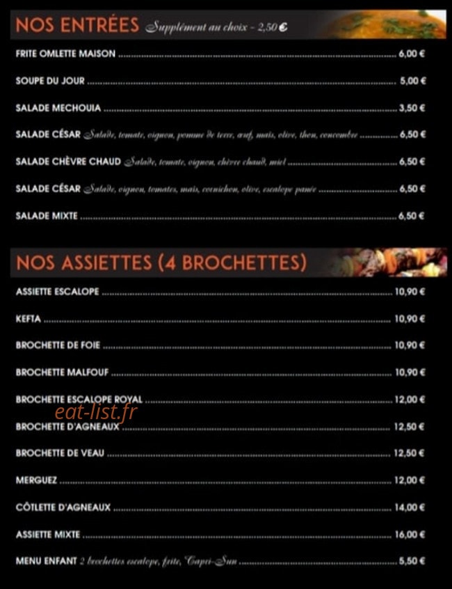 La mechouillade — carte page 2