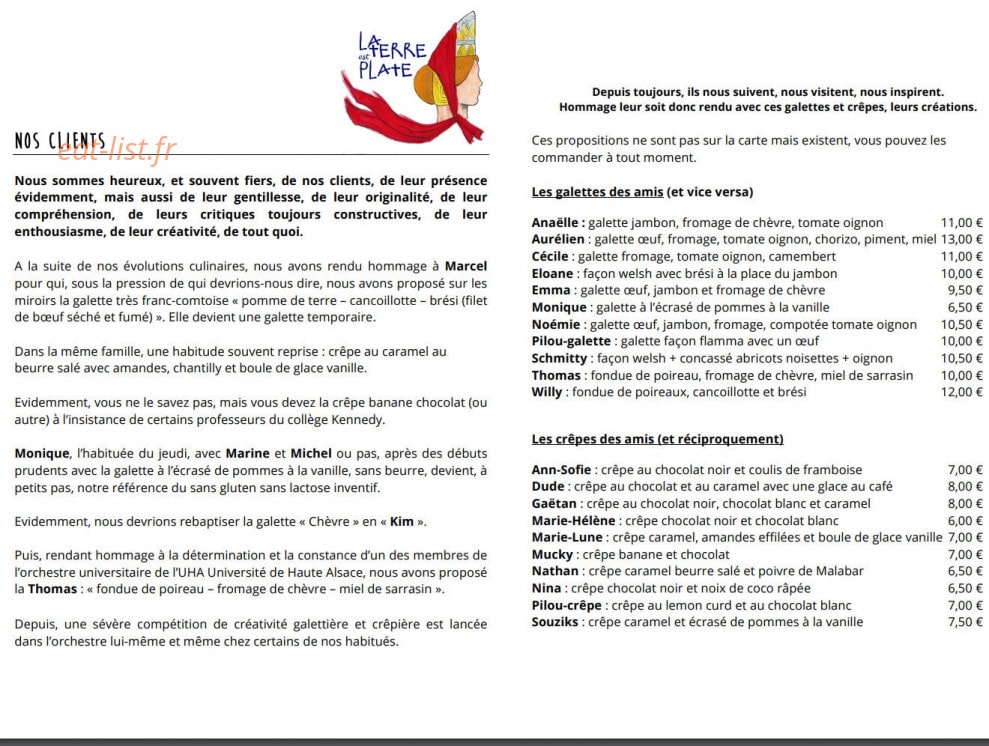 La Terre est Plate — carte page 7