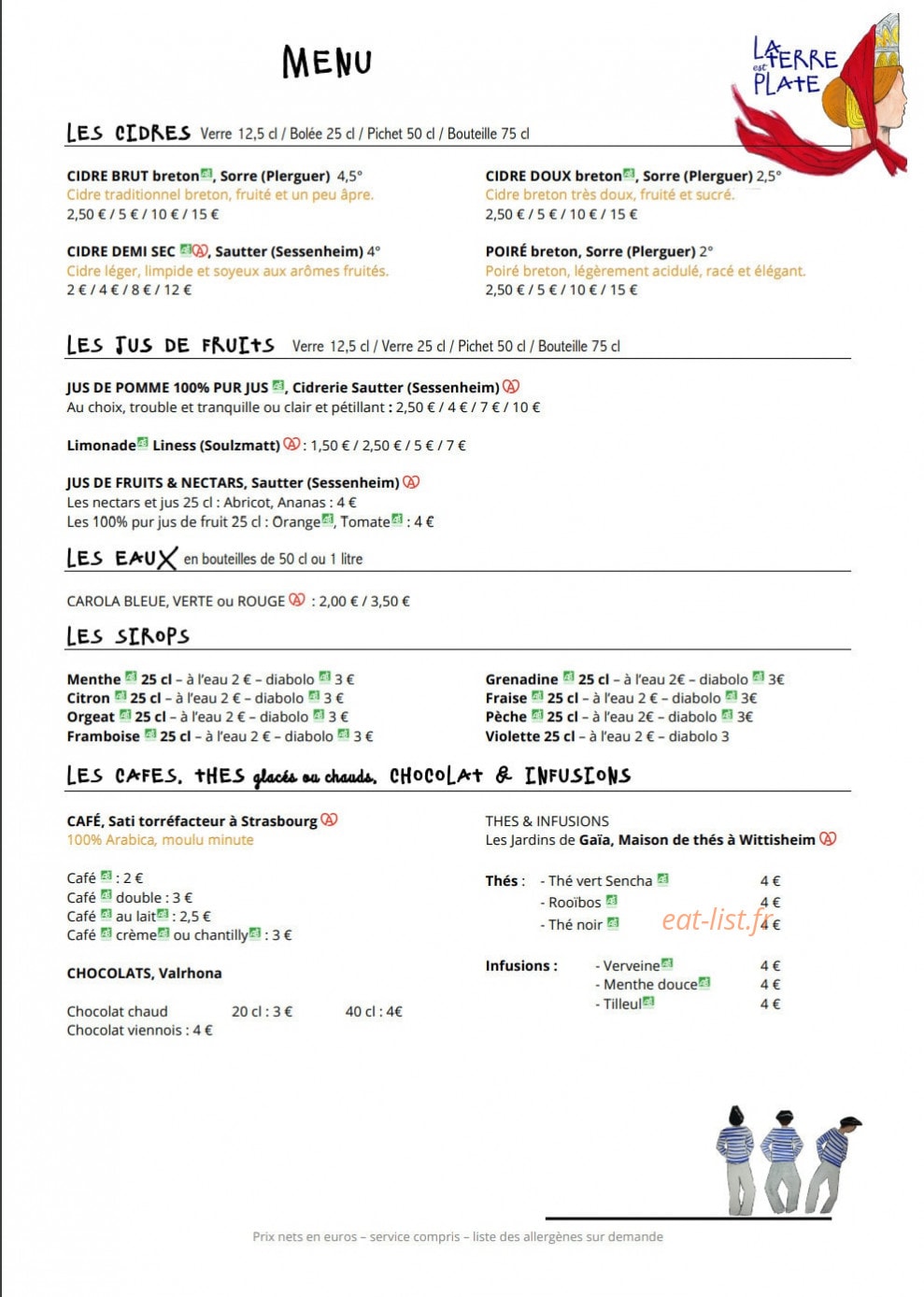 La Terre est Plate — carte page 3