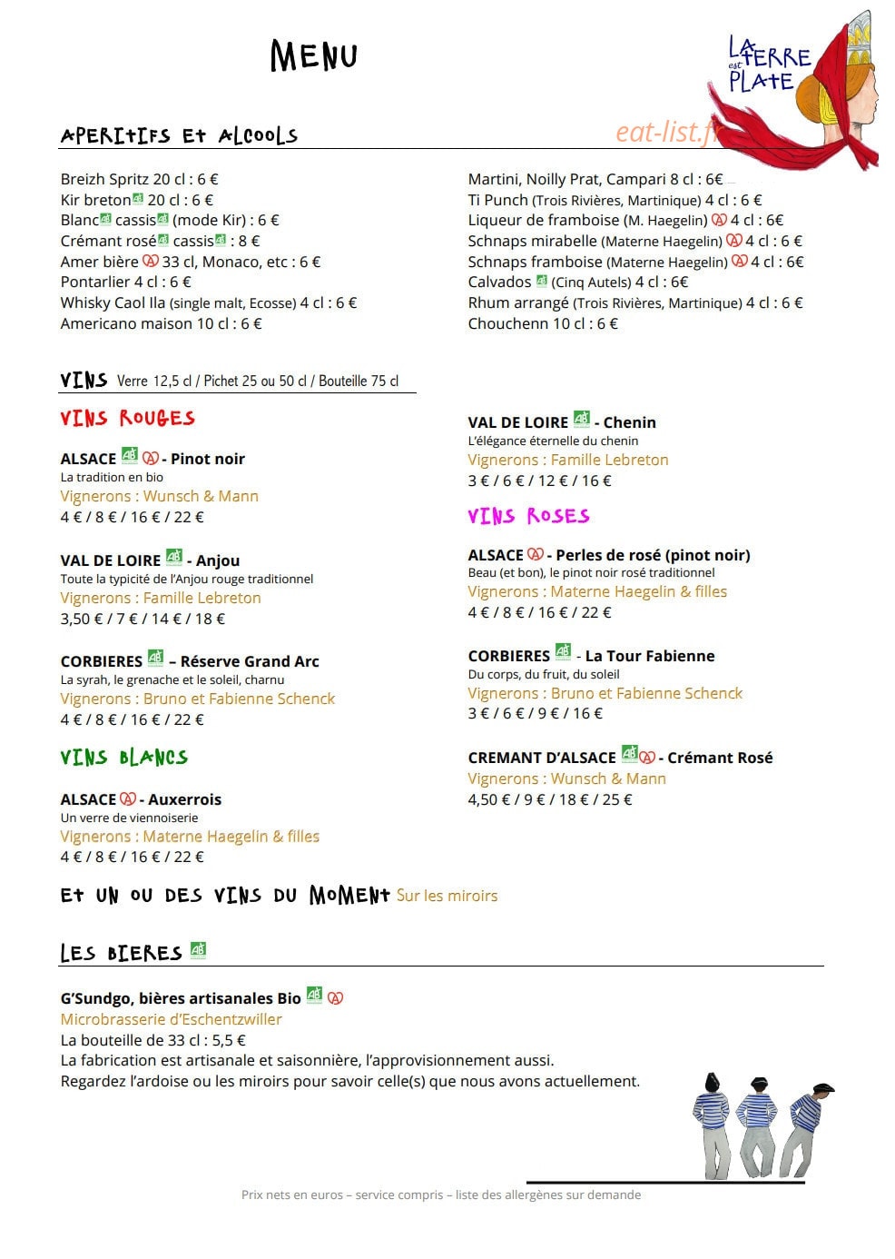 La Terre est Plate — carte page 4