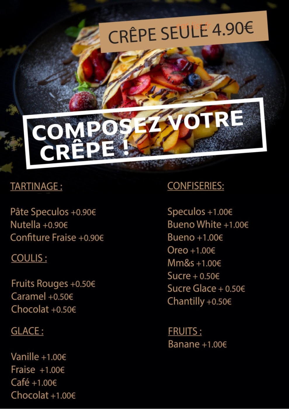 Le 23 Lounge — carte page 4
