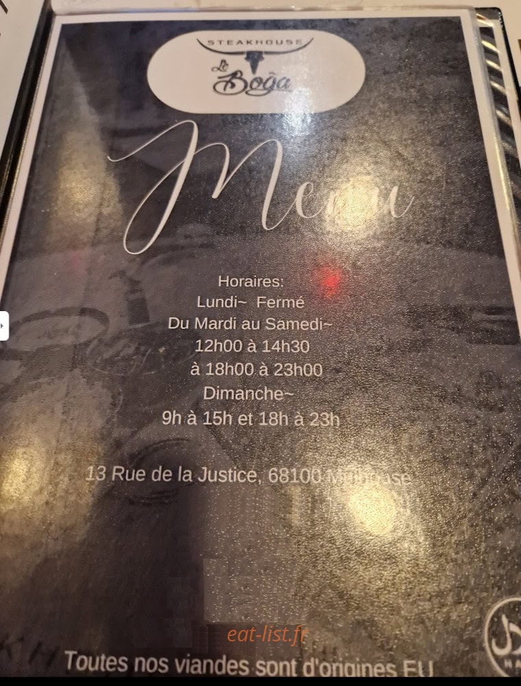 Le Boga — carte page 1