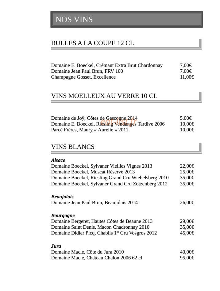 Le Cercle — carte page 2