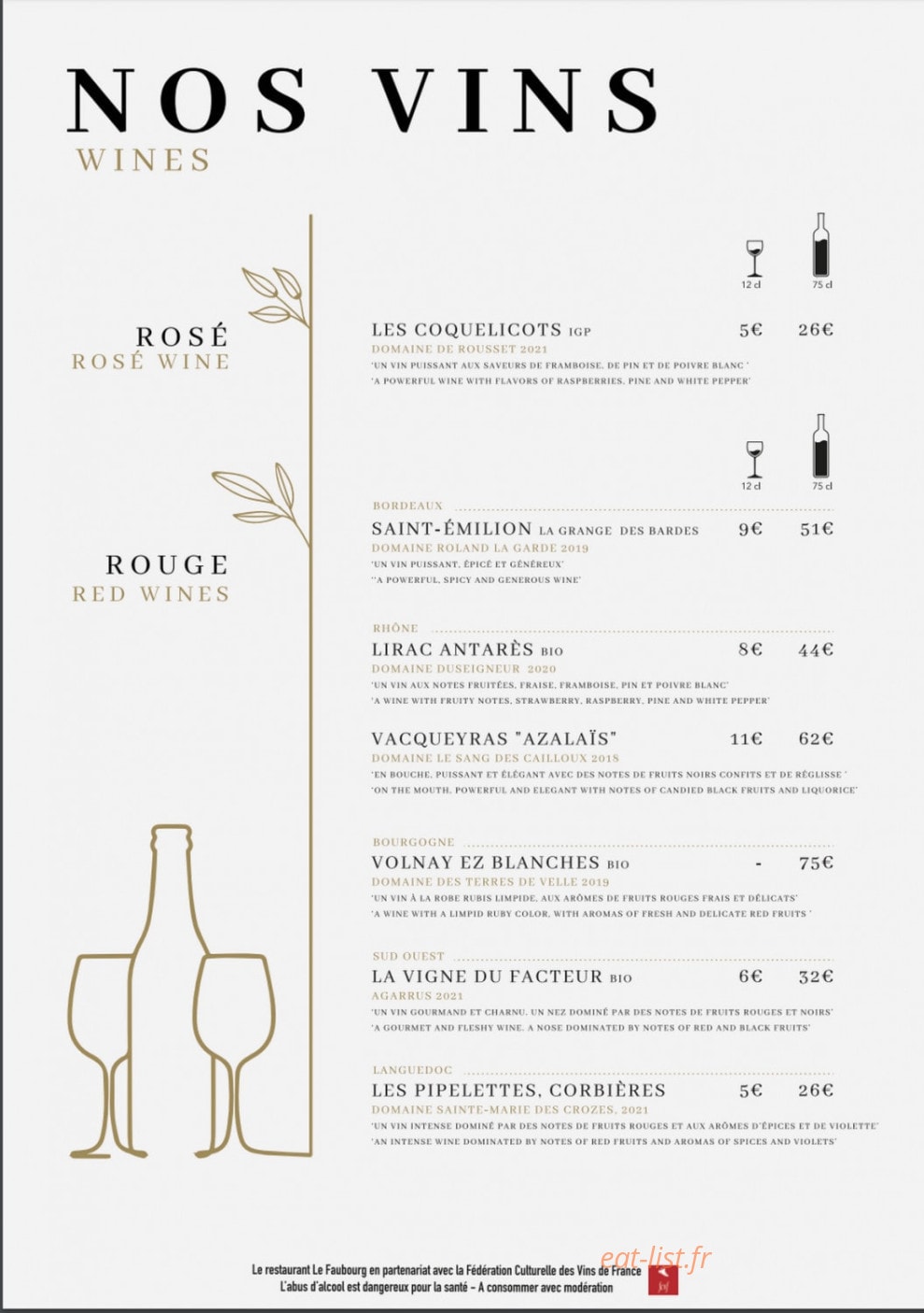 Le Faubourg — carte page 3
