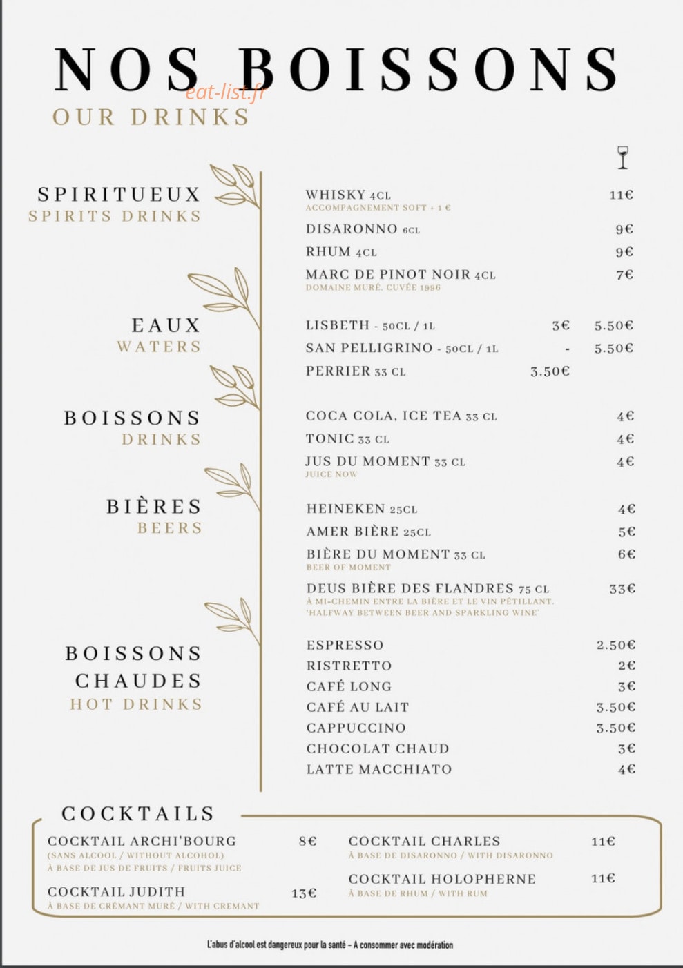Le Faubourg — carte page 2