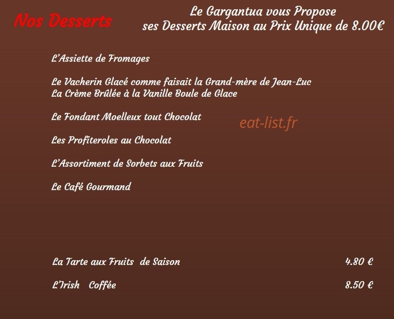 Le Gargantua — carte page 4