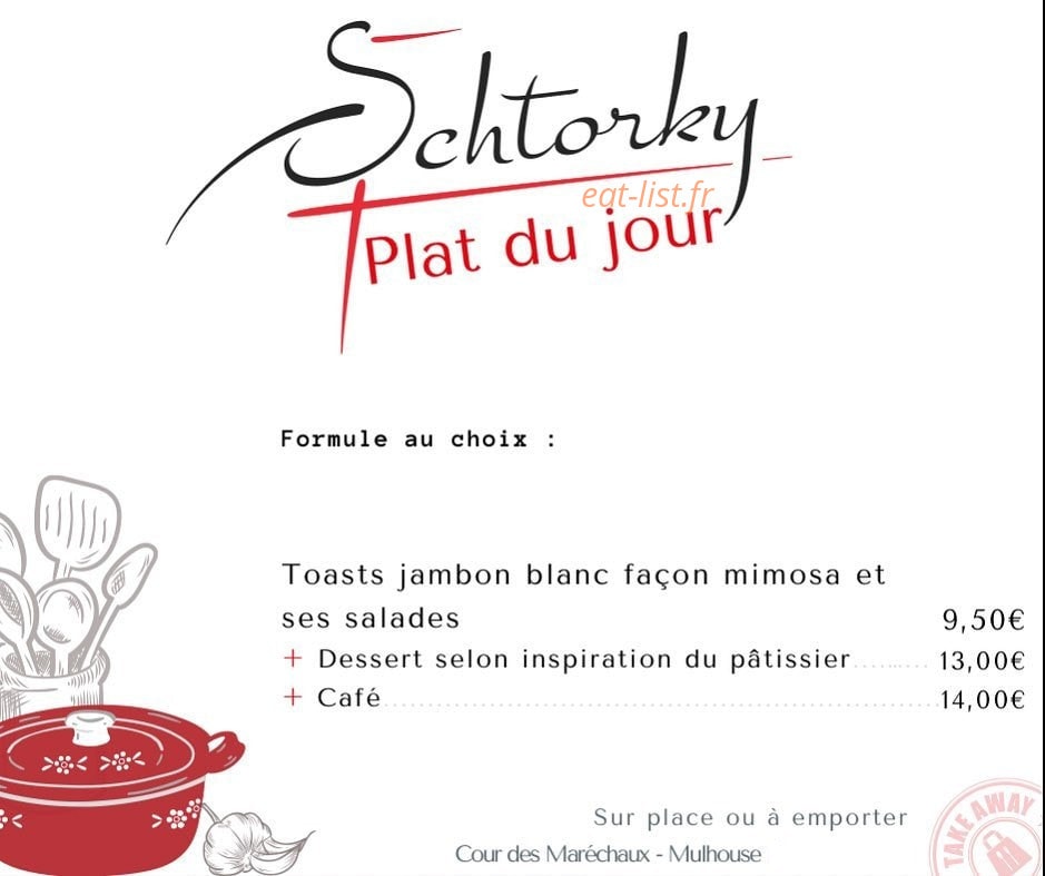 Le schtorky — carte page 1