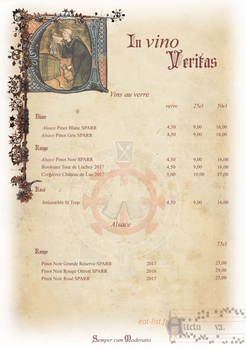 Le Vieux Couvent — carte page 5