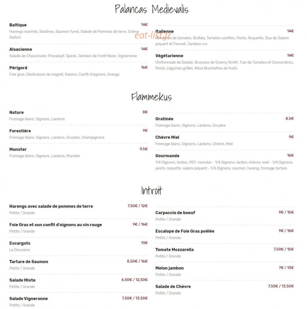 Le Vieux Couvent — carte page 2