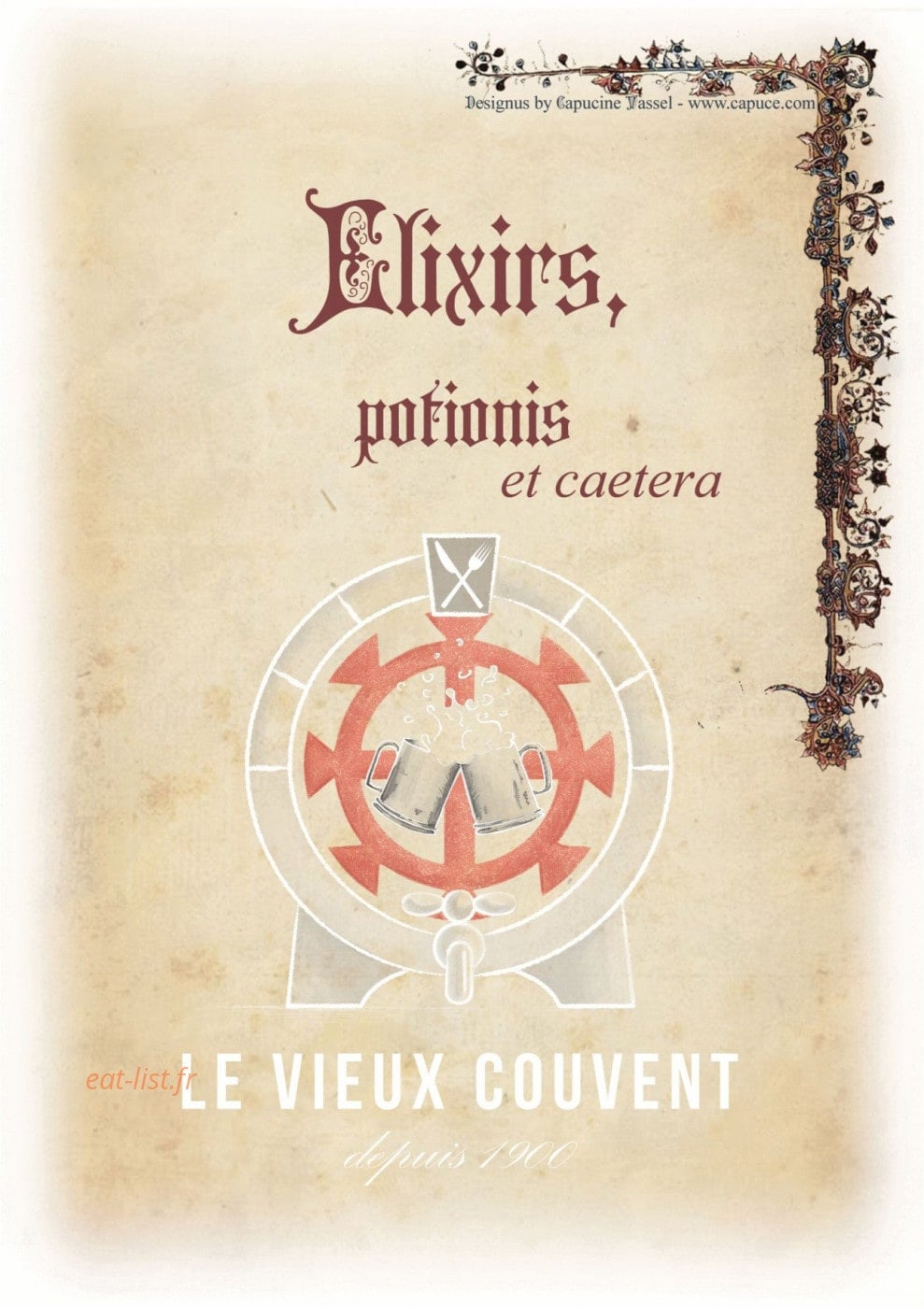 Le Vieux Couvent — carte page 4