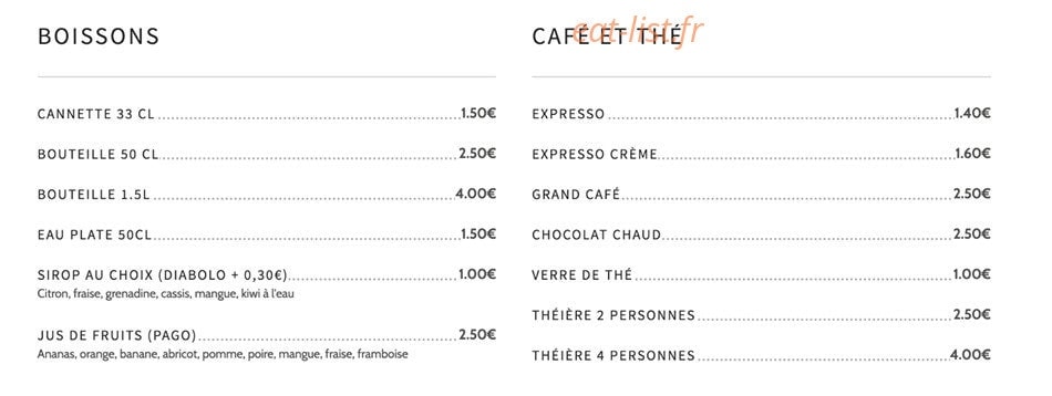 Les Dunes — carte page 5