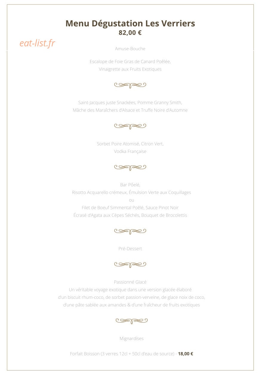 Les Verriers — carte page 6