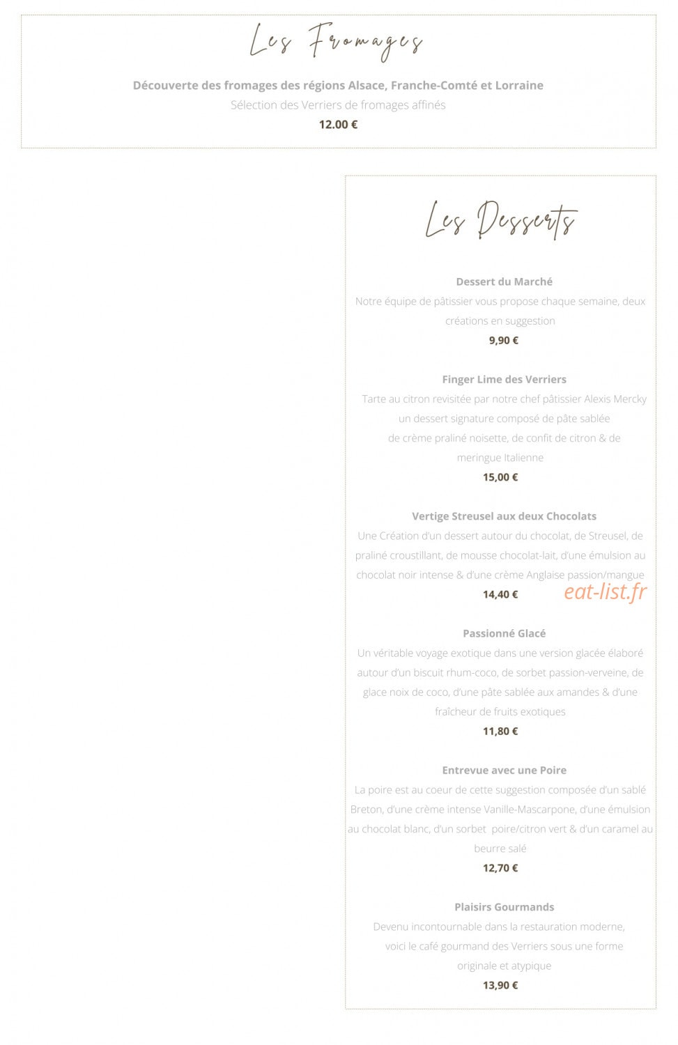 Les Verriers — carte page 3
