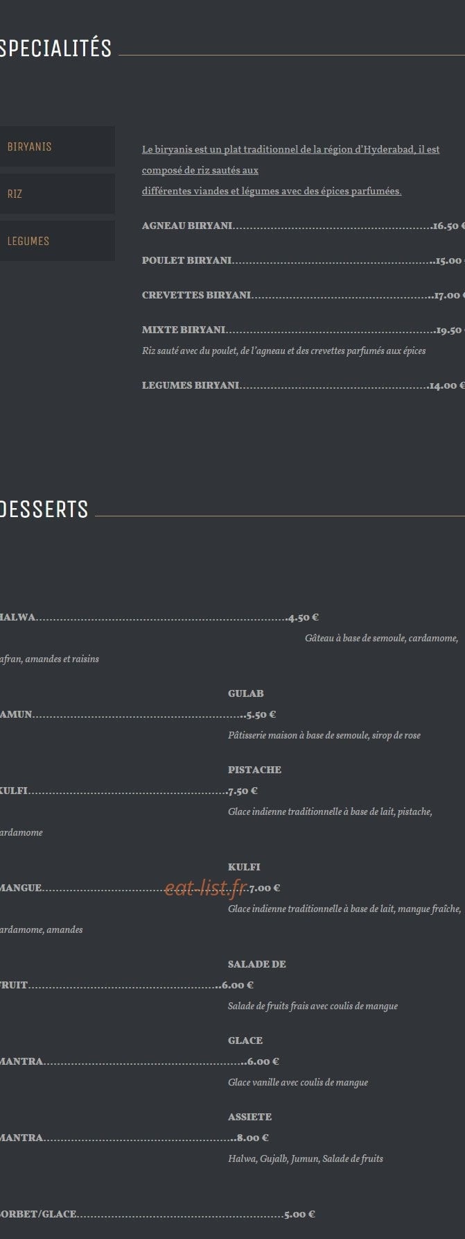 Mantra — carte page 5