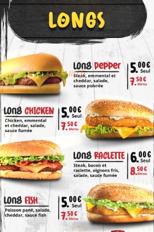 O Family Eat — carte page 7