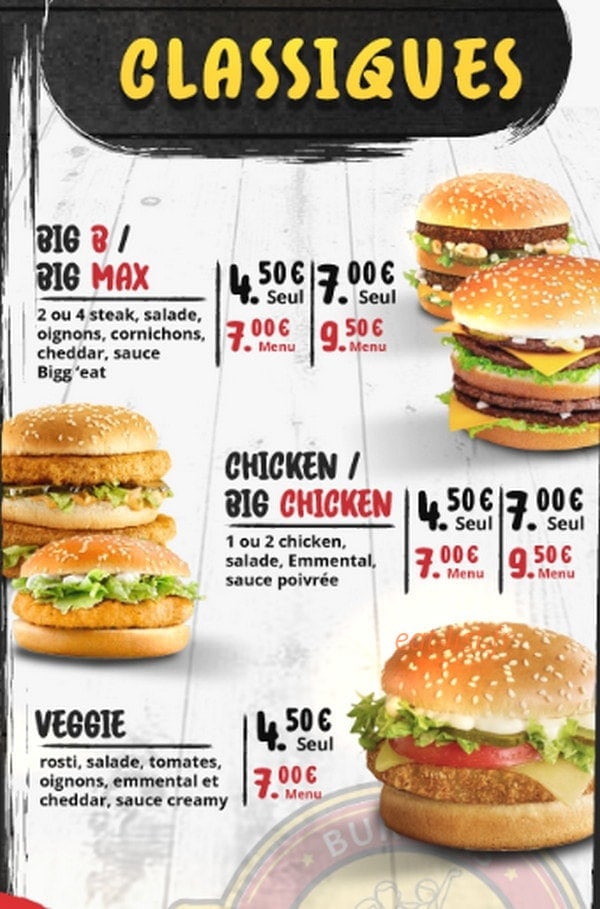 O Family Eat — carte page 8