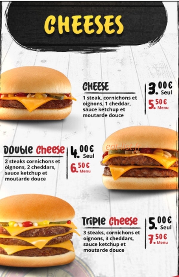O Family Eat — carte page 6