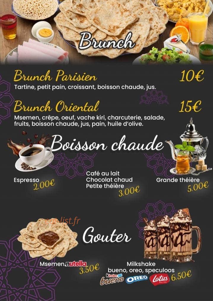 O'secret — carte page 4